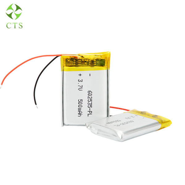 Bateria do polímero do lítio do perseguidor 3.7V da eletrônica CTS Bateria de polímero Li 3,7 V GPS